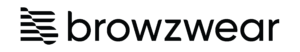 Browzwear logo in bold black typography with a stylized “B” made of horizontal lines, representing innovation in digital fashion.